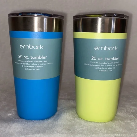 2 New Embark 20oz Tumblers - Picture 4 of 7